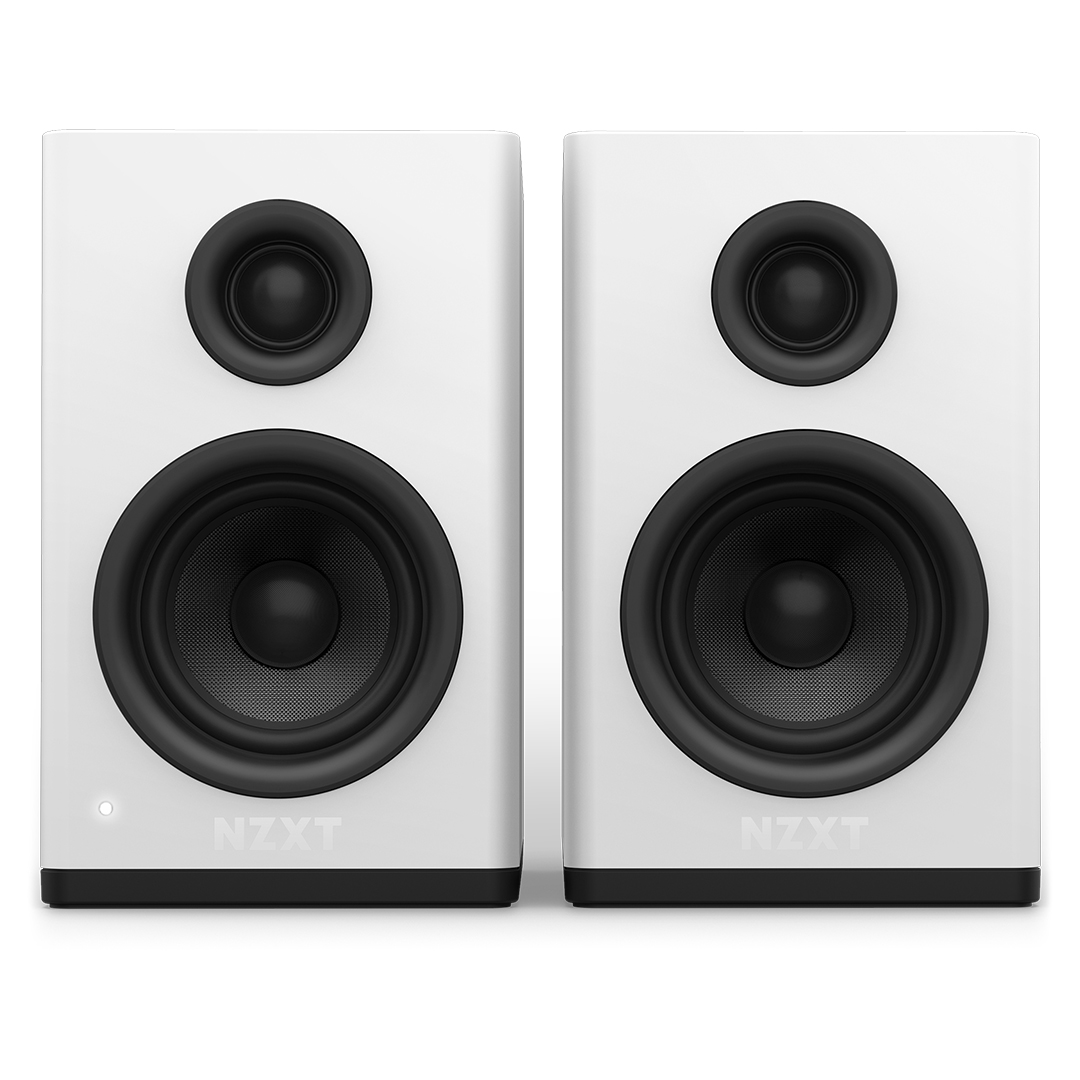 Buy NZXT Relay Gaming Speakers V2 3in White [APSPKW2AU] PC Case