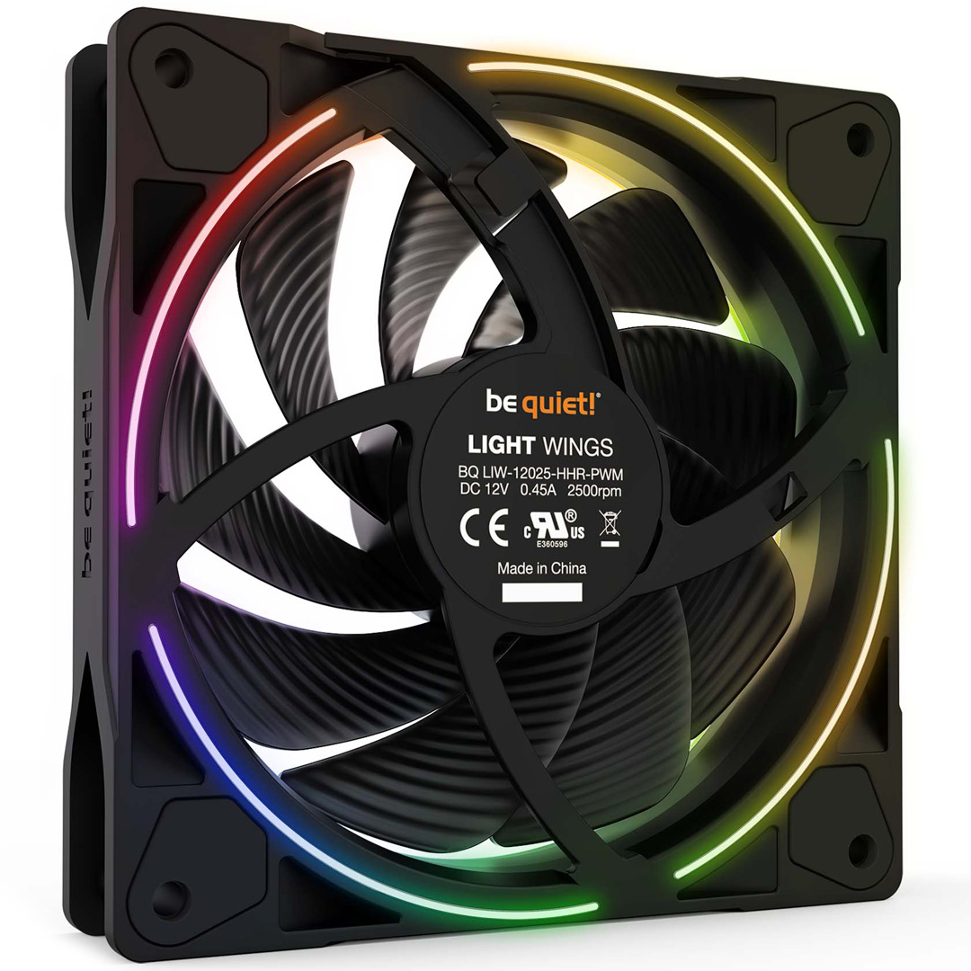 Buy be quiet! Light Wings ARGB 120mm PWM Fan High Speed 3 Pack [BL077