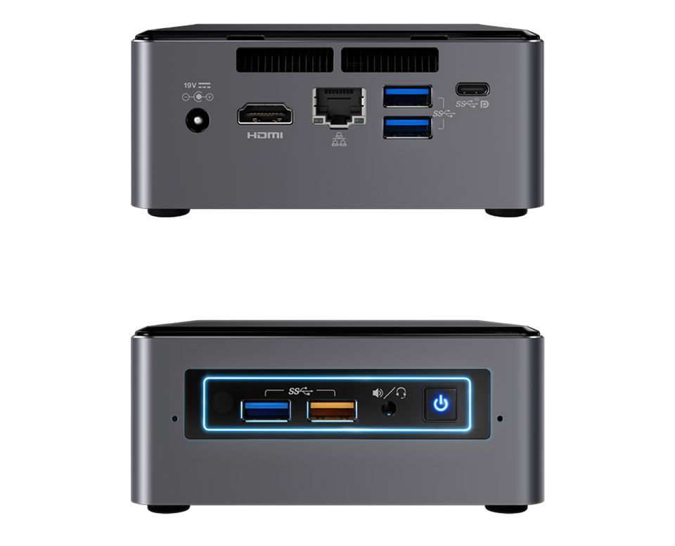 Buy Intel NUC 7 Home Core i3 Mini PC with Windows 10 [BOXNUC7i3BNHXF