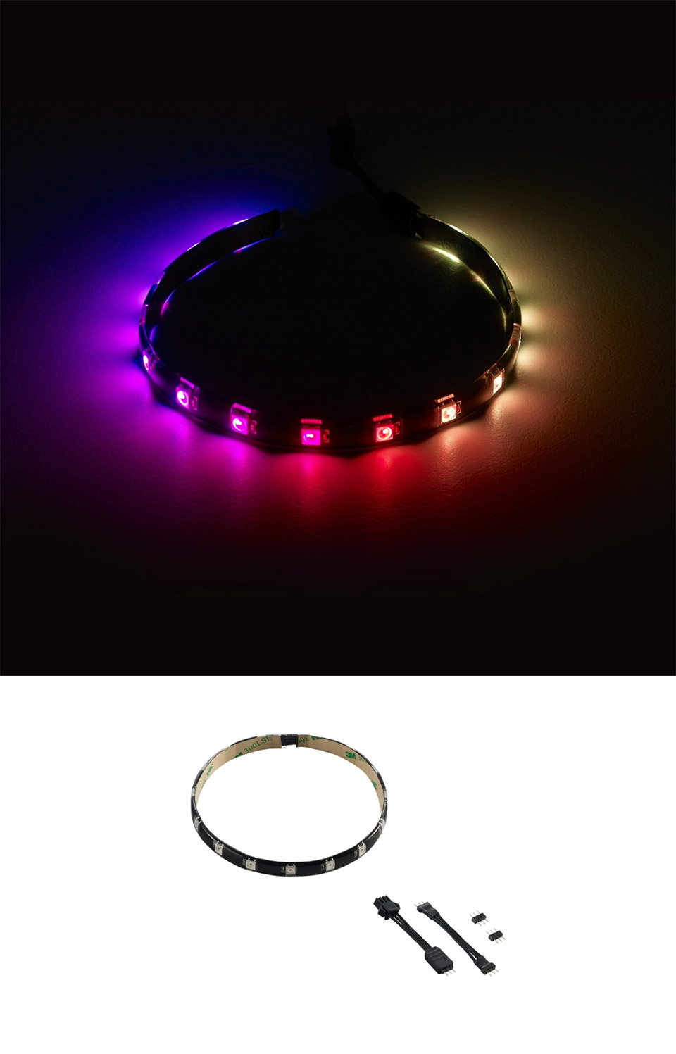 Buy CableMod Addressable RGB LED Strip 30cm [CMLED1530ARGBR] PC