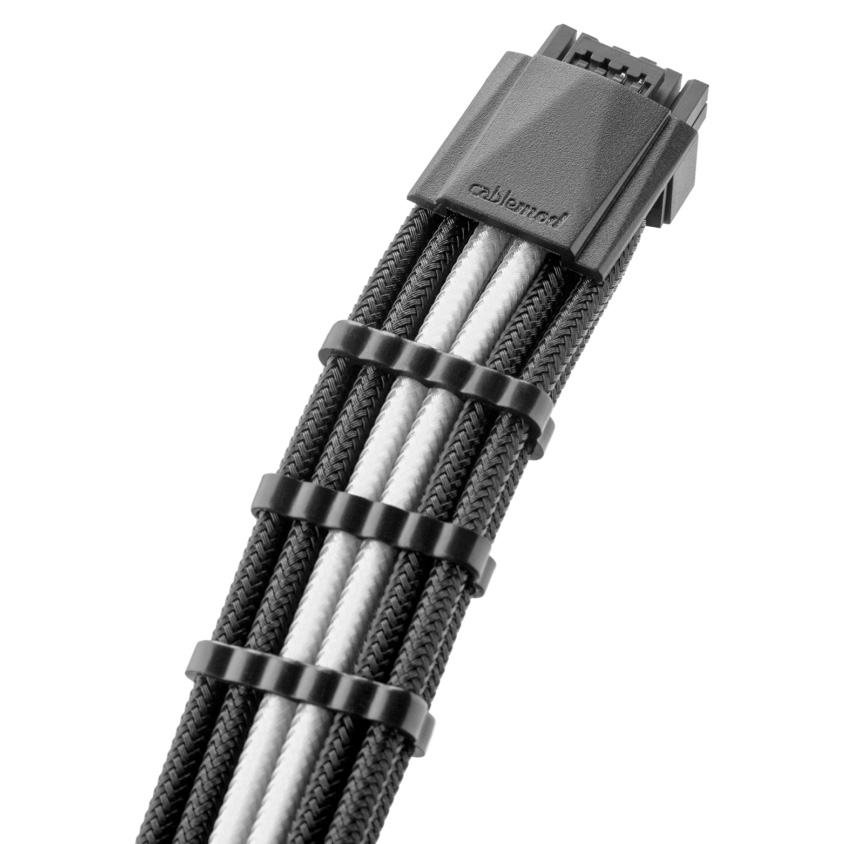 Buy CableMod ModMesh 12VHPWR Extension Triple 8Pin Black White [CM