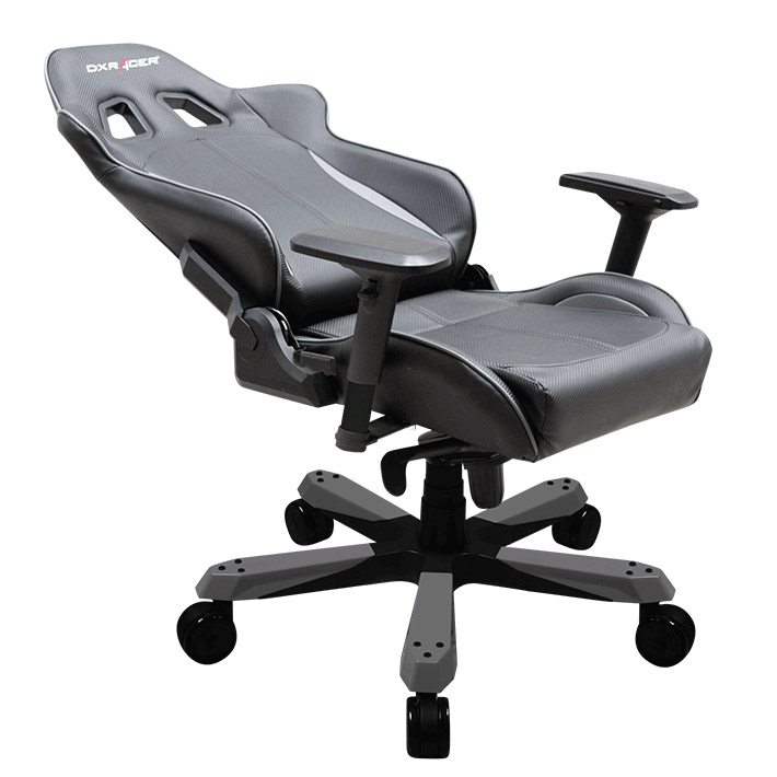 Buy DXRacer KF57 Series PC Office/Gaming Chair Black & Grey [zzzDXRKF57BK] PC Case Gear