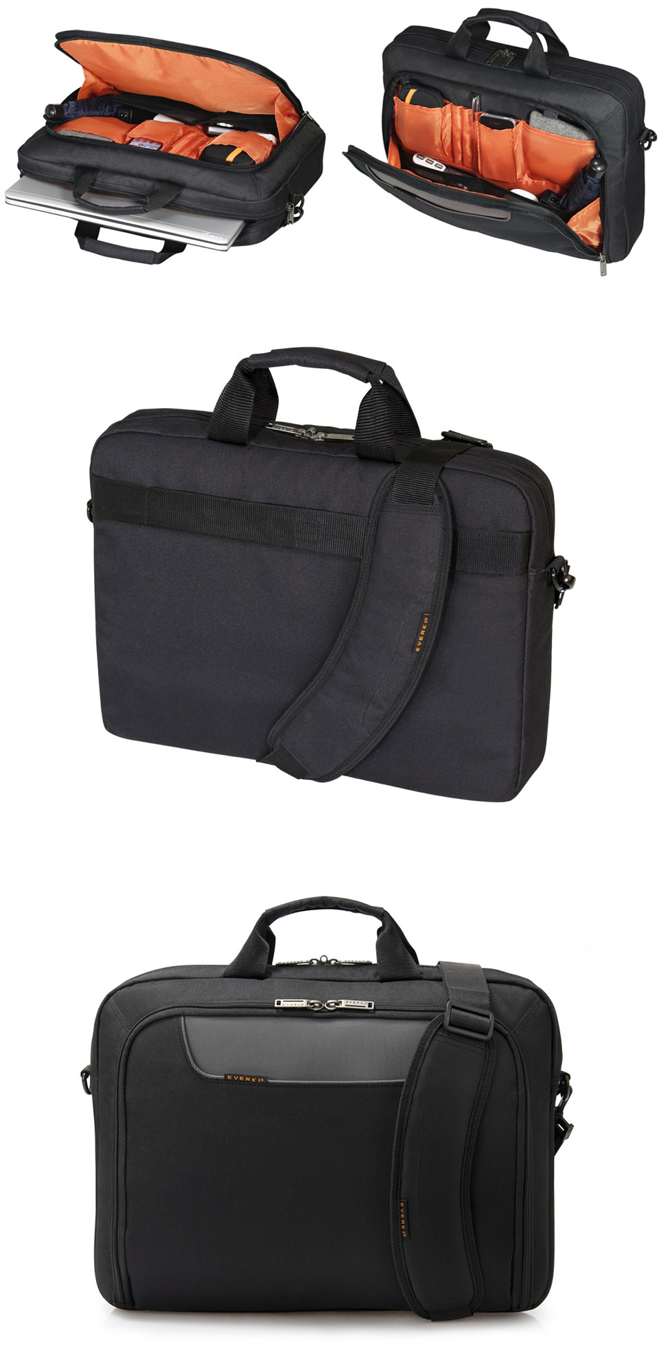 Buy Everki 17.3in Advance Compact Laptop Briefcase [EKB407NCH17] PC