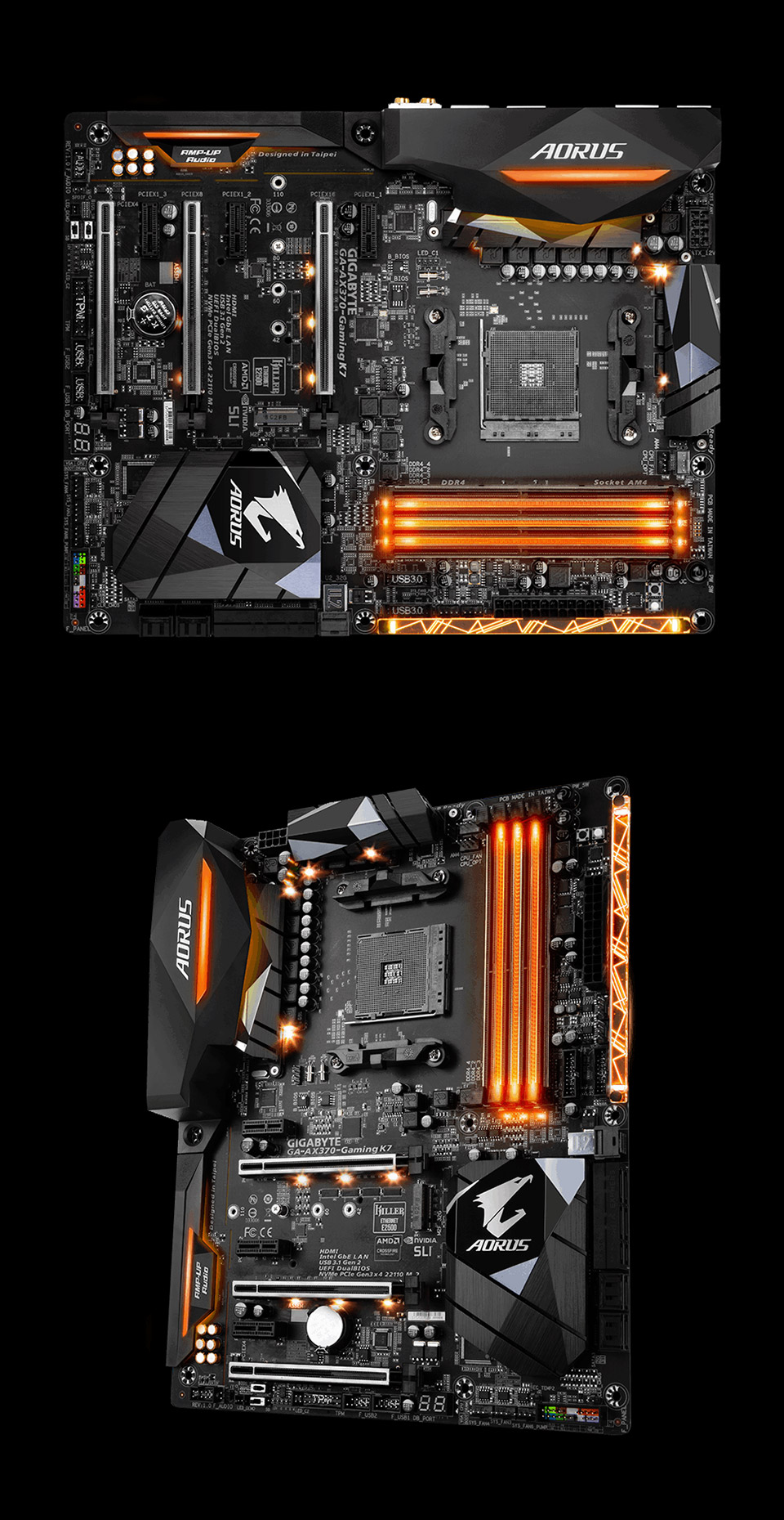 Buy Gigabyte AORUS AX370 Gaming K7 Motherboard [GAAX370GAMINGK7