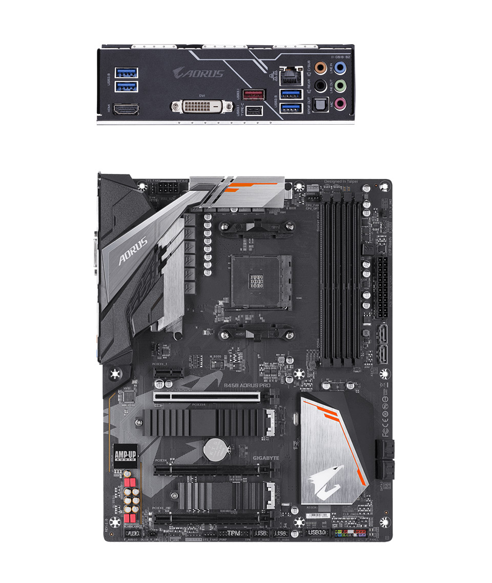 Buy Gigabyte B450 Aorus Pro Motherboard [B450AORUSPRO] PC Case Gear