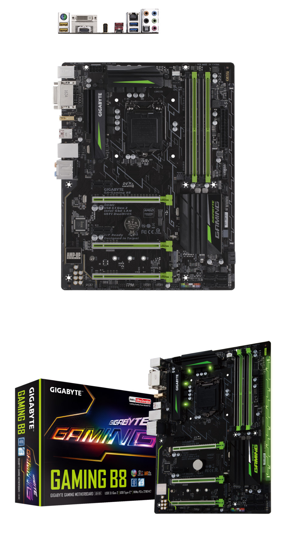 Buy Gigabyte Gaming B8 Motherboard [GAGAMINGB8] PC Case Gear Australia