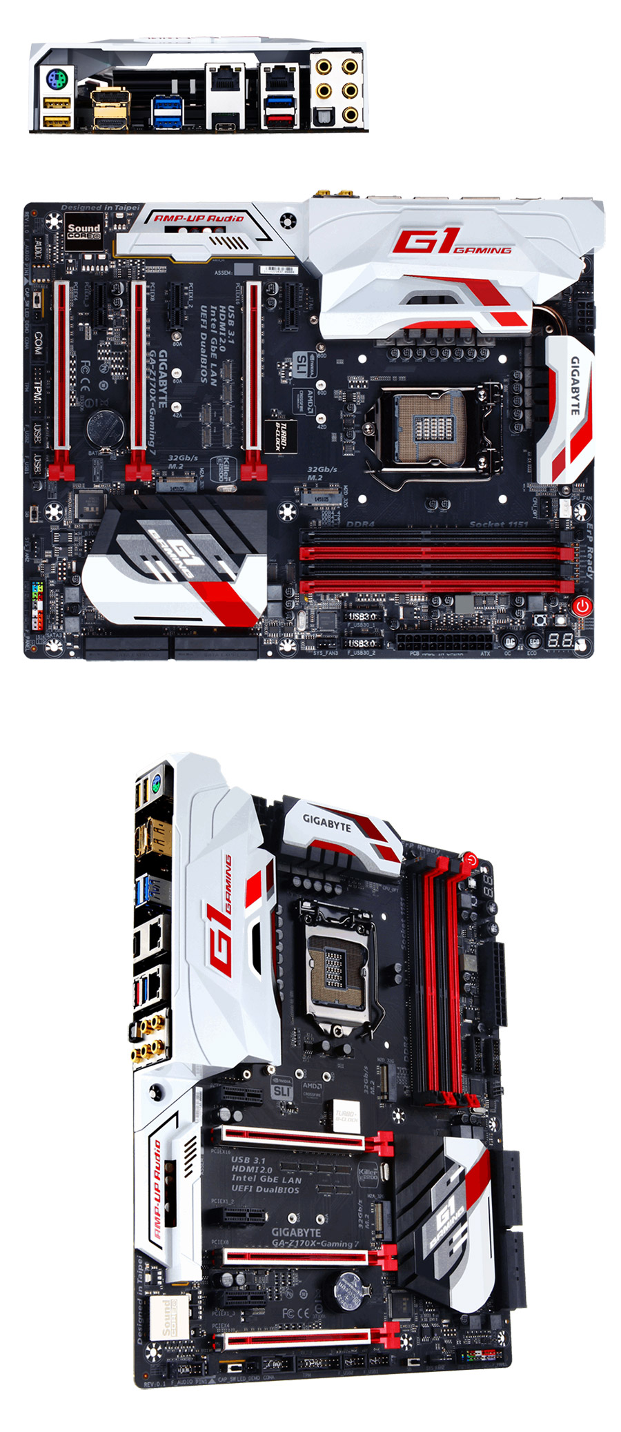 Buy Gigabyte Z170X Gaming 7 Motherboard [GAZ170XGAMING7] PC Case Gear Australia