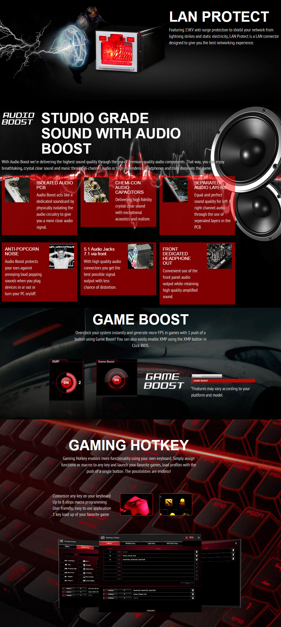 Buy MSI H110M Gaming Motherboard [H110M-GAMING] | PC Case Gear Australia