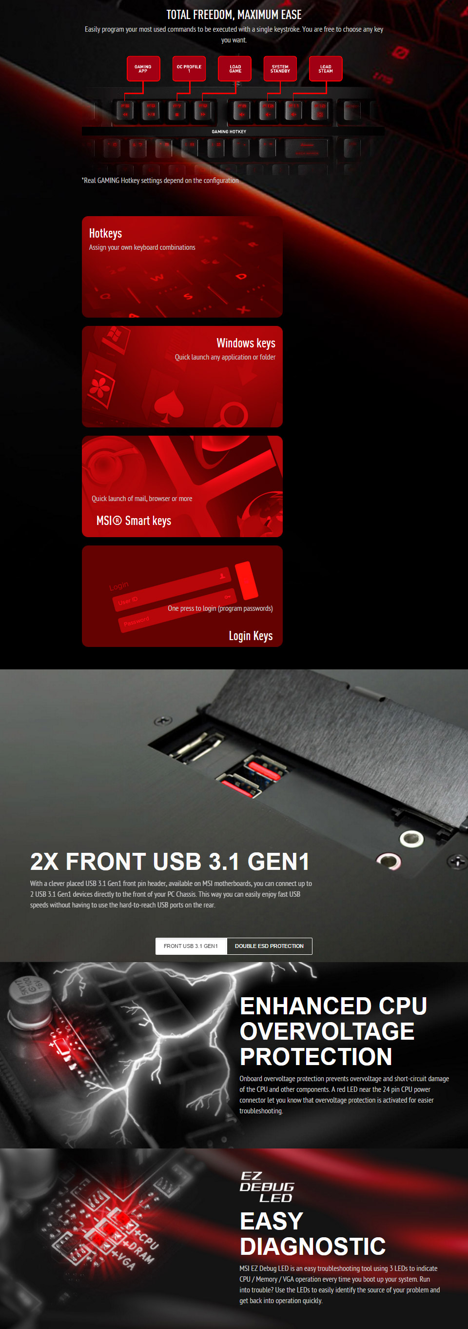 Buy MSI H110M Gaming Motherboard [H110M-GAMING] | PC Case Gear Australia