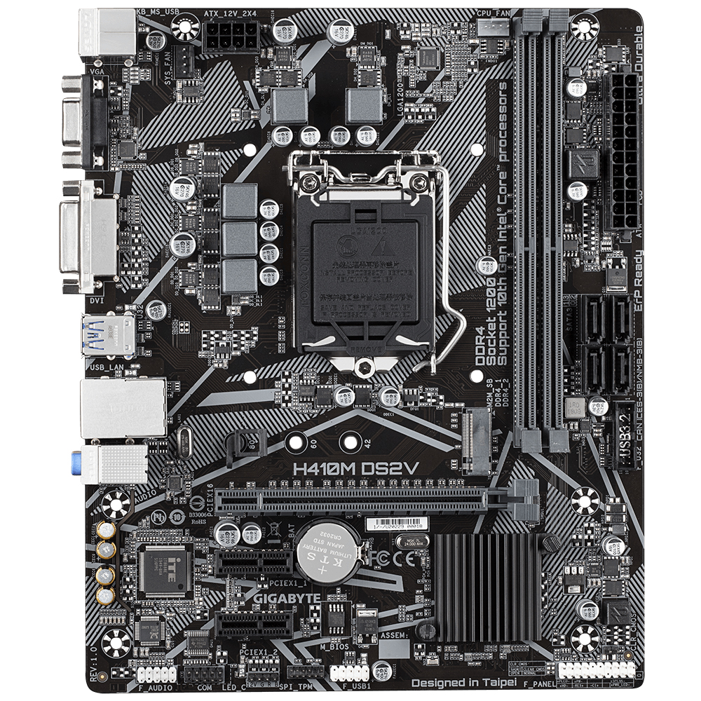 Buy Gigabyte H410M DS2V Motherboard [H410MDS2V] PC Case Gear Australia