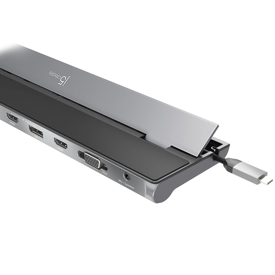 Buy J5create Triple Display USBC Docking Station with 100W PD [JCD543P