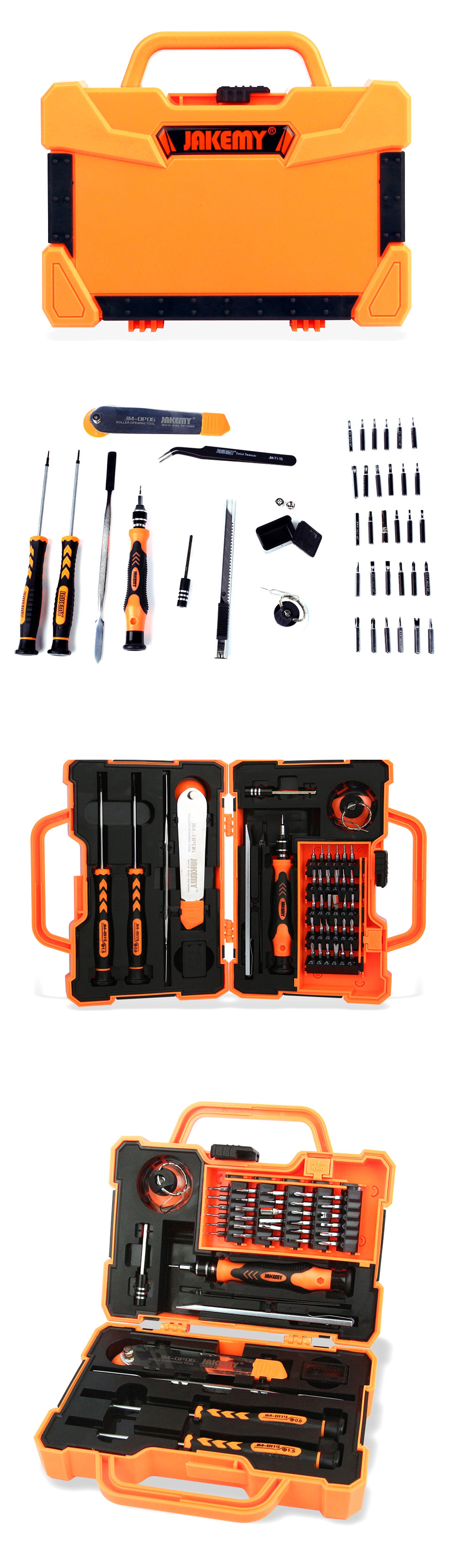 Buy Jakemy Mobile Electronics Repair Kit 45 Piece [JM-8139] | PC Case
