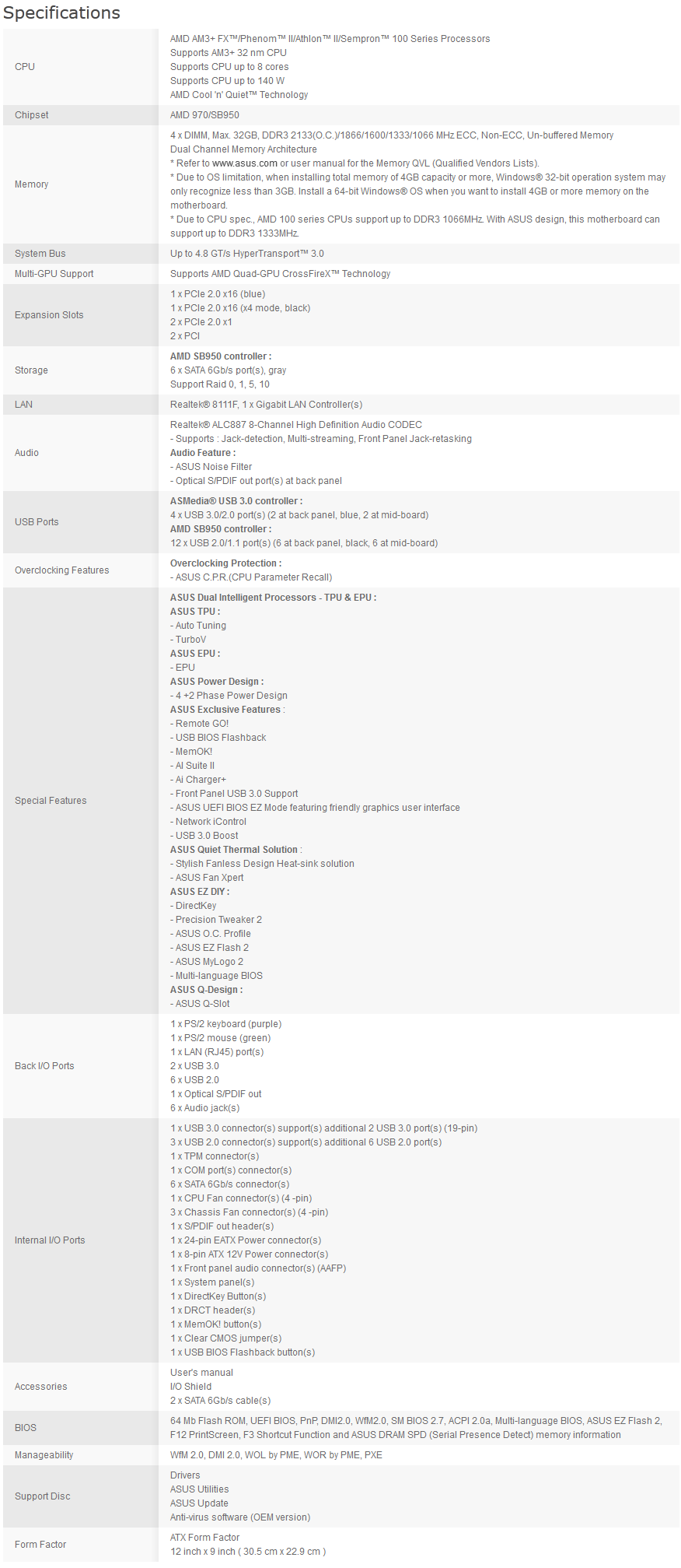 Buy ASUS M5A97 R2.0 Motherboard [M5A97-R2] | PC Case Gear Australia