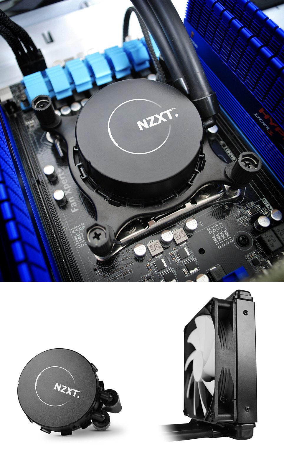 Buy NZXT Kraken X40 140mm AIO Liquid CPU Cooler [NZXTKRAKENX40] PC