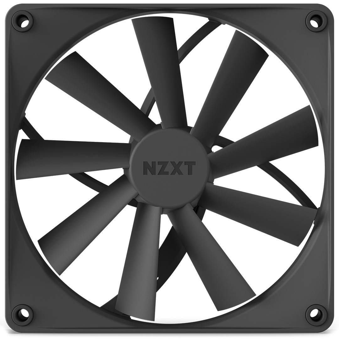 Buy NZXT F140Q Quiet Airflow Fan 140mm PWM Black [RFQ14SFB1] PC