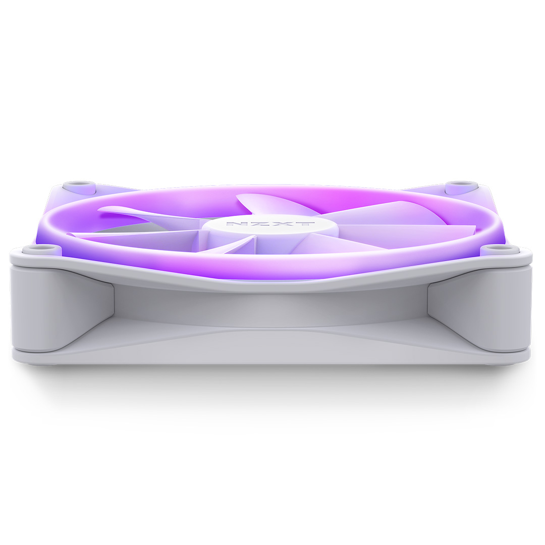 Buy NZXT F120 RGB Fan 120mm PWM White Triple Pack [RFR12TFW1] PC