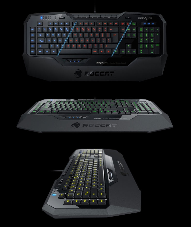 Buy Roccat Isku FX Illuminated Gaming Keyboard [ROC-12-901-AS] | PC