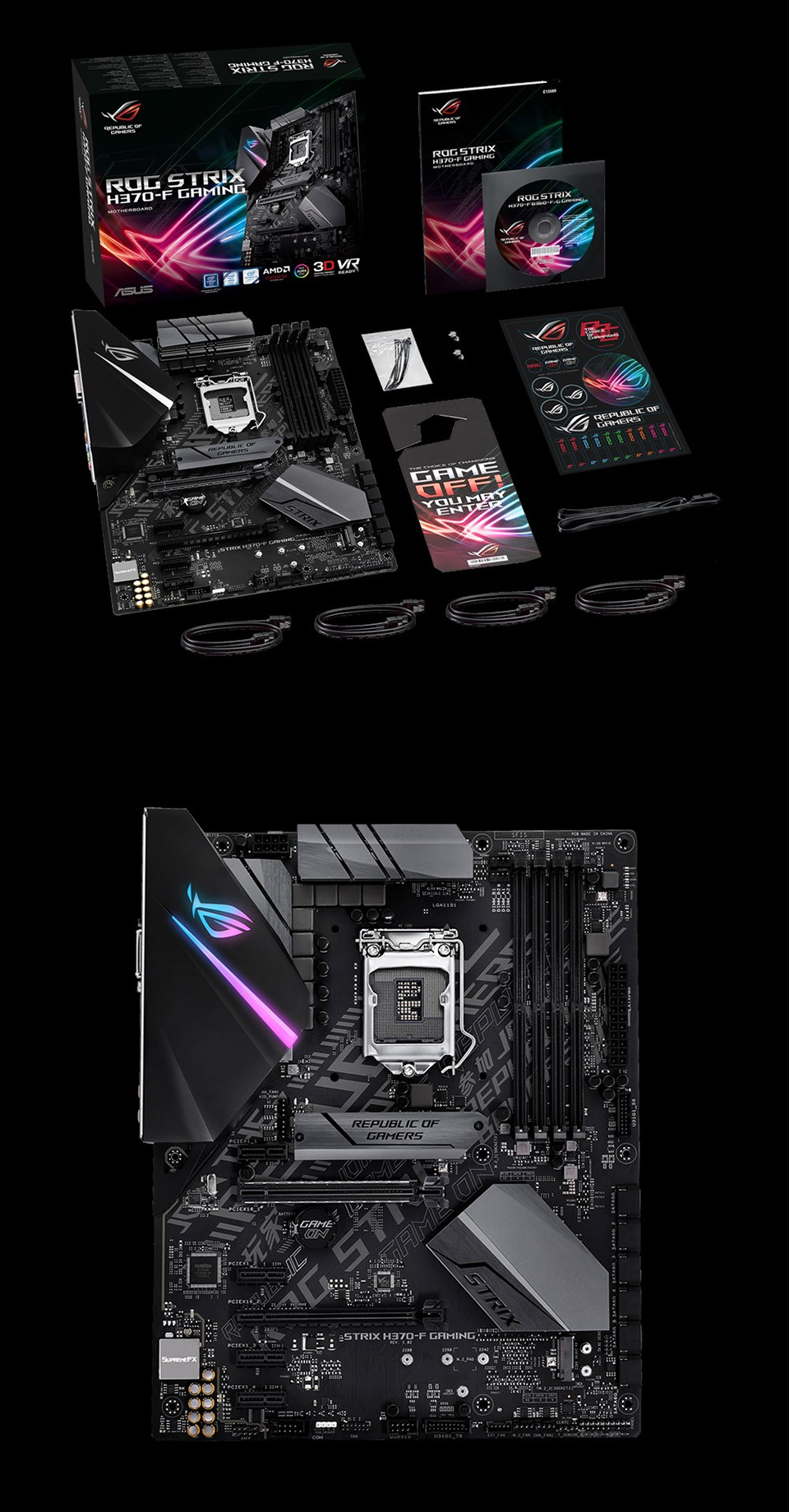 Buy ASUS ROG Strix H370F Gaming Motherboard [ROGSTRIXH370FGAMING
