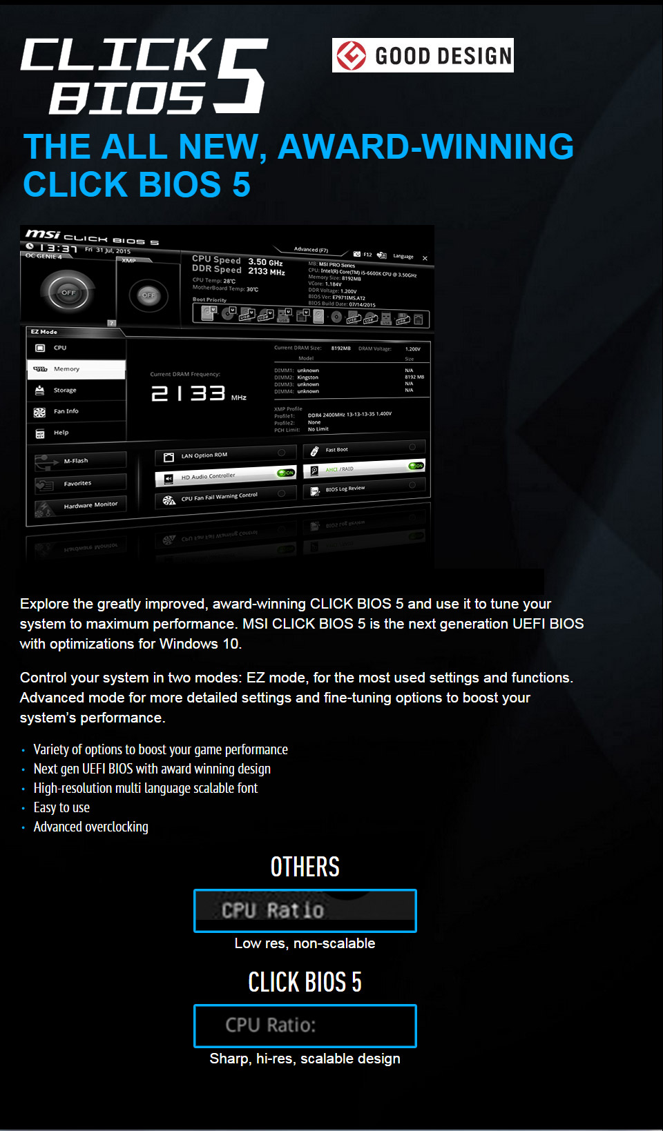 Buy MSI Z170A PC Mate Motherboard [Z170A-PC-MATE] | PC Case Gear Australia