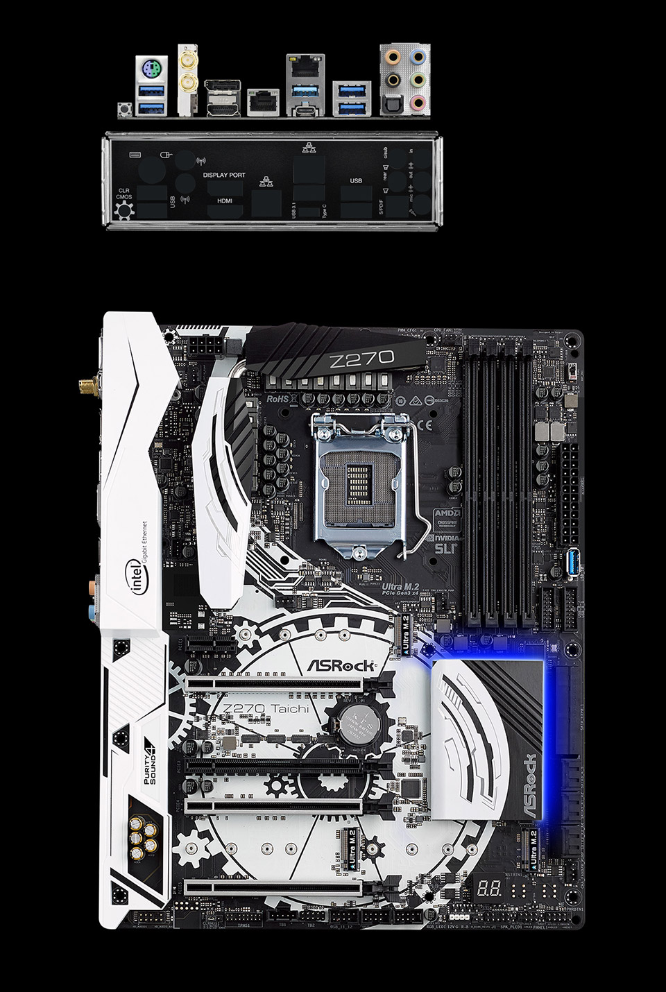Buy ASRock Z270 Taichi Motherboard [Z270-TAICHI] | PC Case Gear Australia