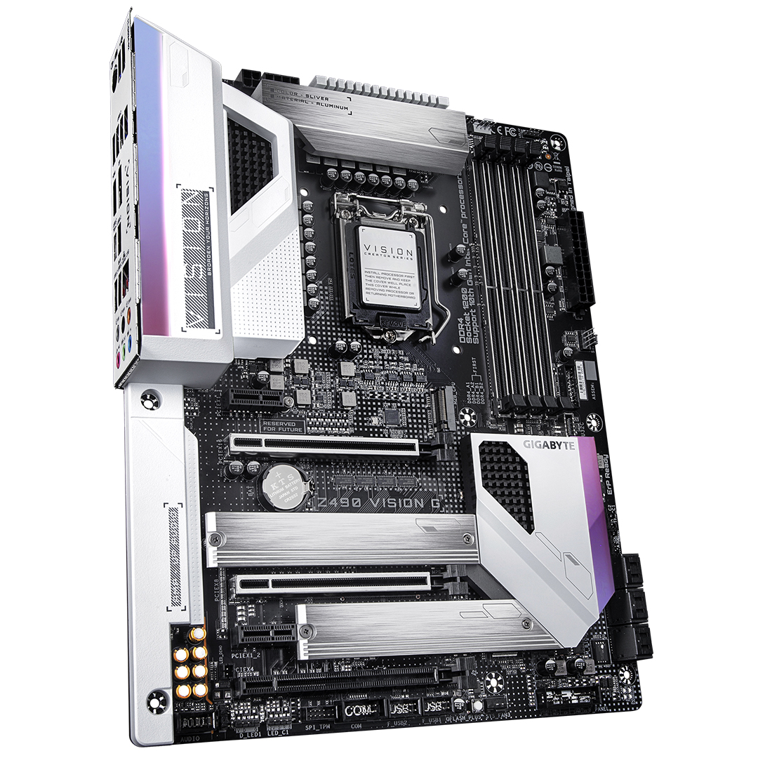 Buy Gigabyte Z490 Vision G Motherboard [Z490VISIONG] PC Case Gear