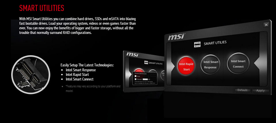 Buy MSI Z97 G45 Gaming Motherboard [Z97-G45-GAMING] | PC Case Gear