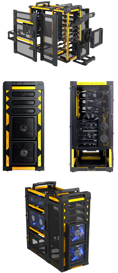Buy Antec LanBoy Air Yellow [LANBOYAIR-YELLOW] | PC Case Gear Australia