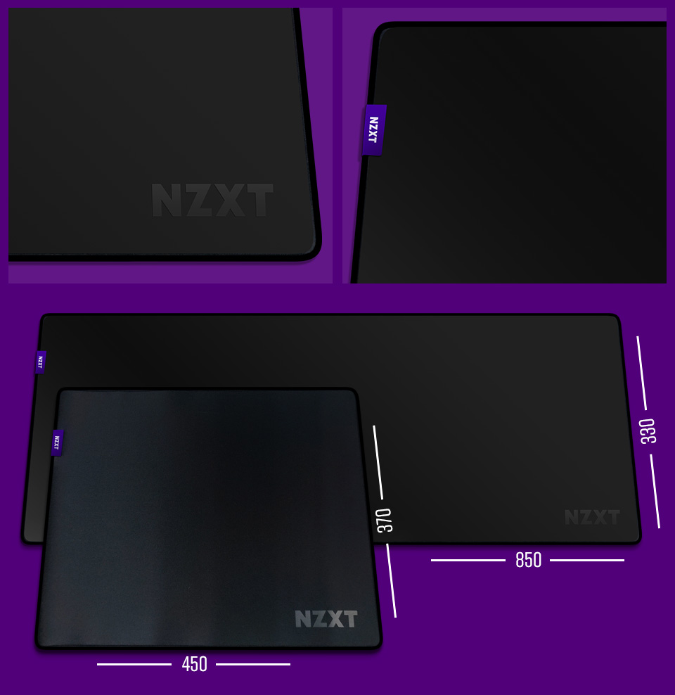 Buy NZXT Cloth Mouse Pad Large [921752M04NZA] PC Case Gear Australia