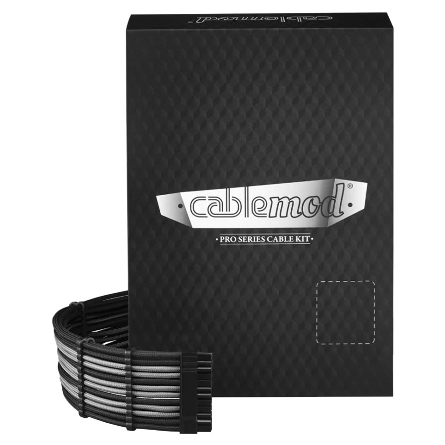 Buy CableMod PRO ModFlex RTSeries Cable Kit Black Silver [CMPRTSFKIT