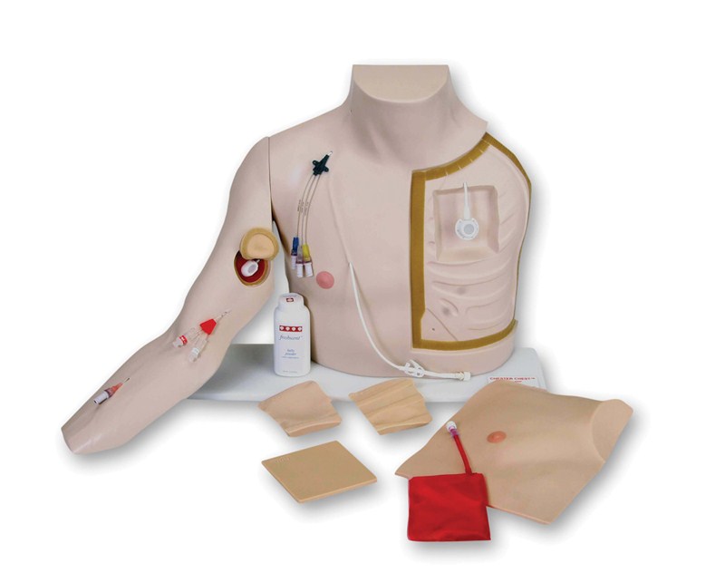 Chester Chest™ med avanceret arm, lys hud