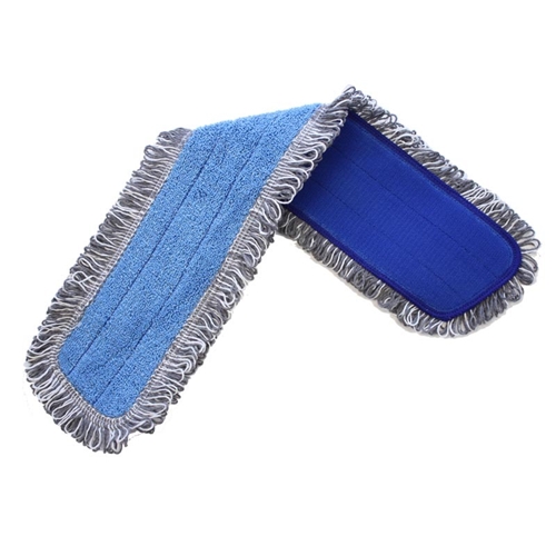 Mop tør/våd Activa Damp – 60cm blå/grå mikrofiber løkke – 5 stk