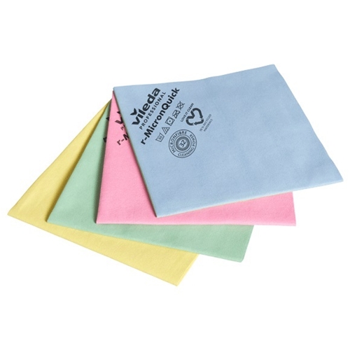Tørreklud mikrofiber r-MicronQuick – 38x40cm rød – 5 stk