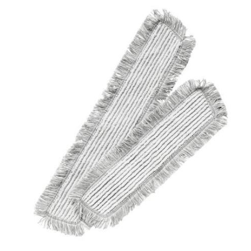 Mopgarn tør/våd KBM UltraHD – 40cm grå/hvid frynset kant – 25 stk