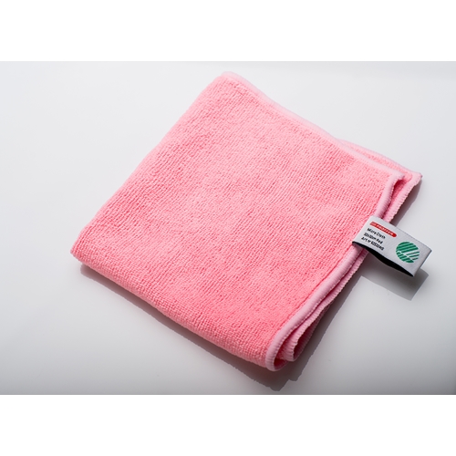 Torkklud mikrofiber Proffer – 32x32cm rosa svanen – 10 stk