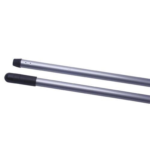Skaft til børste/levang plastryg – 145cm sort/aluminium