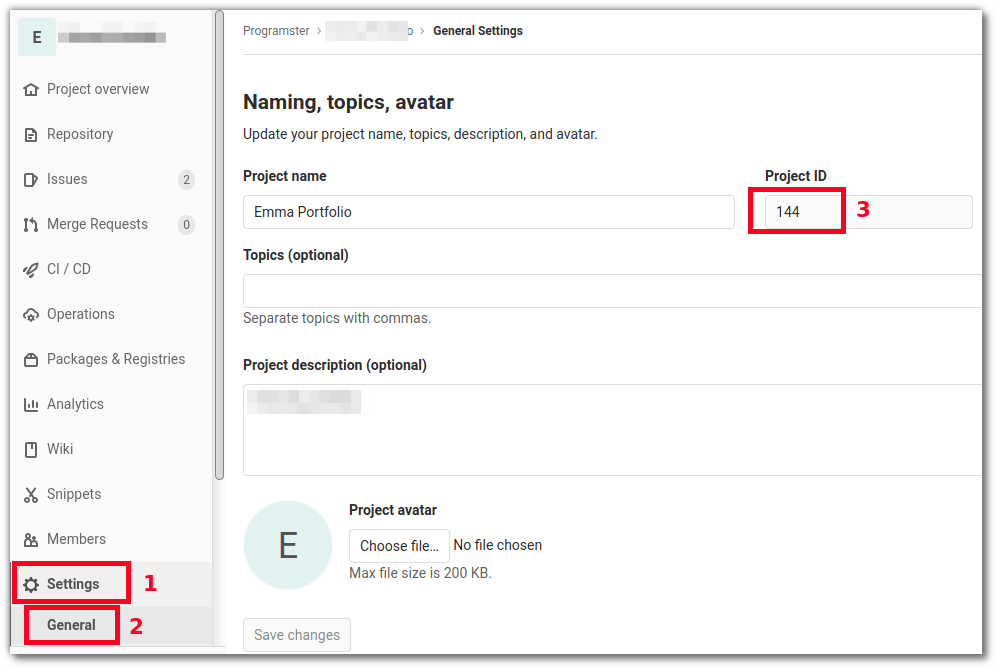 GitLab Find Project's ID Programster's Blog