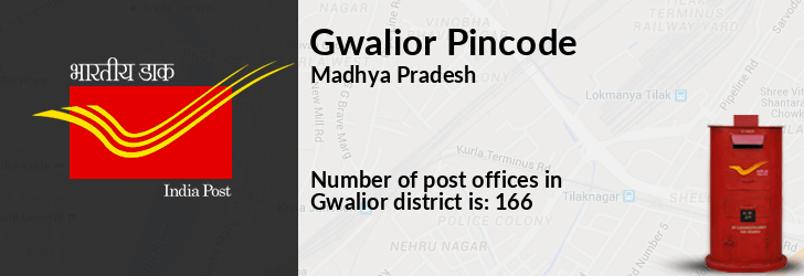 Gwalior District Pin Code, Madhya Pradesh