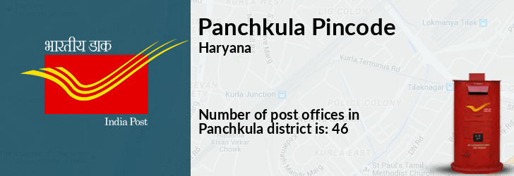 Panchkula District Pin Code. Haryana