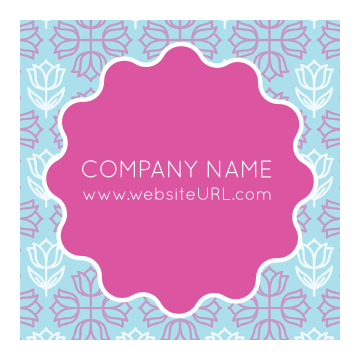 Our custom stickers are sustainable & fully customizable. Personalize Our Floral Circle Sticker Design Template