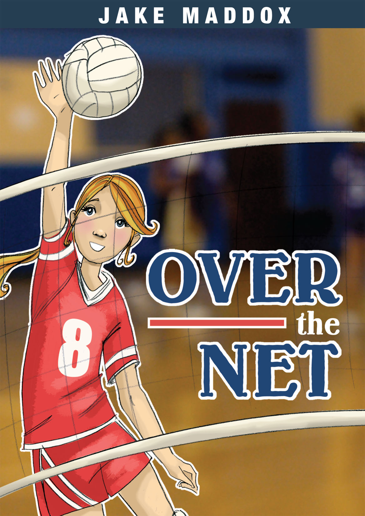 OVER THE NET Read Online Free Book by Jake Maddox on