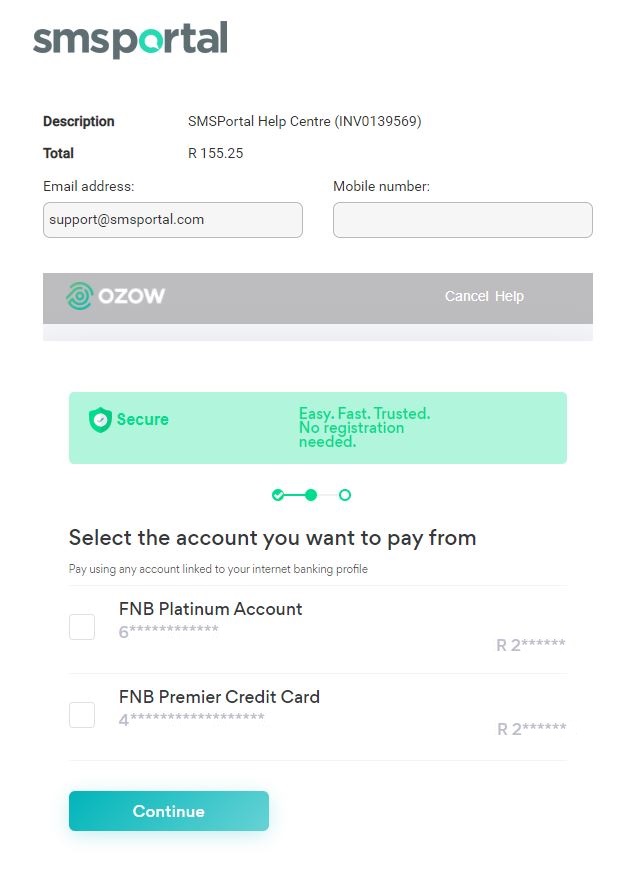 Instant EFT Payments