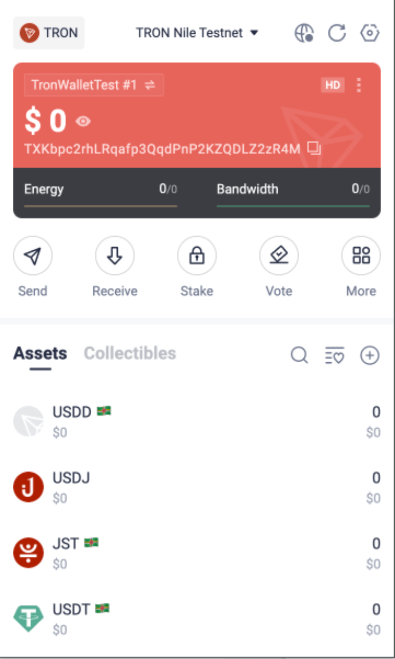 Setting Up a TronLink Wallet for TRX and USDT TRC20 tokens