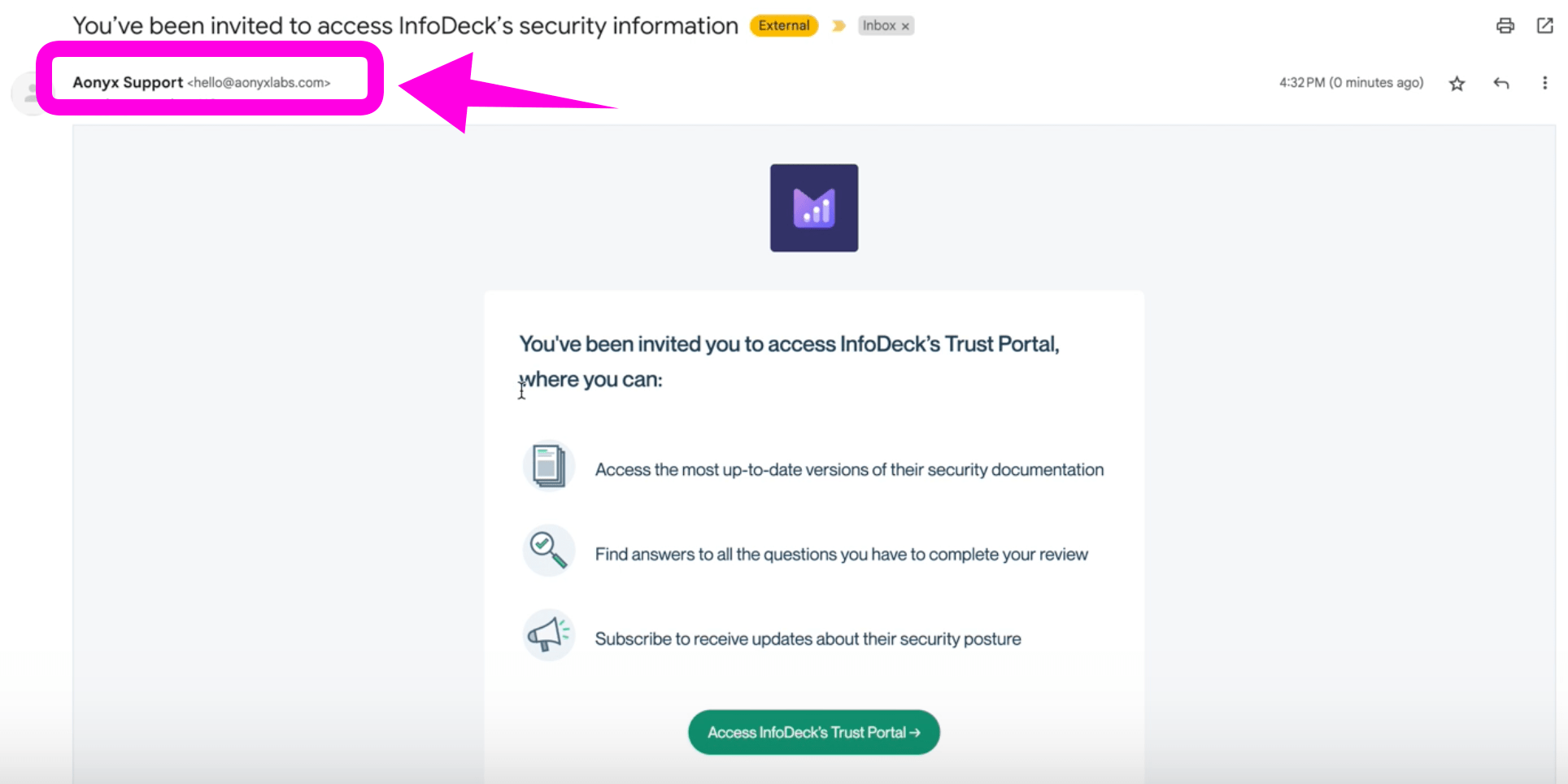 Customizing the sendfrom email address