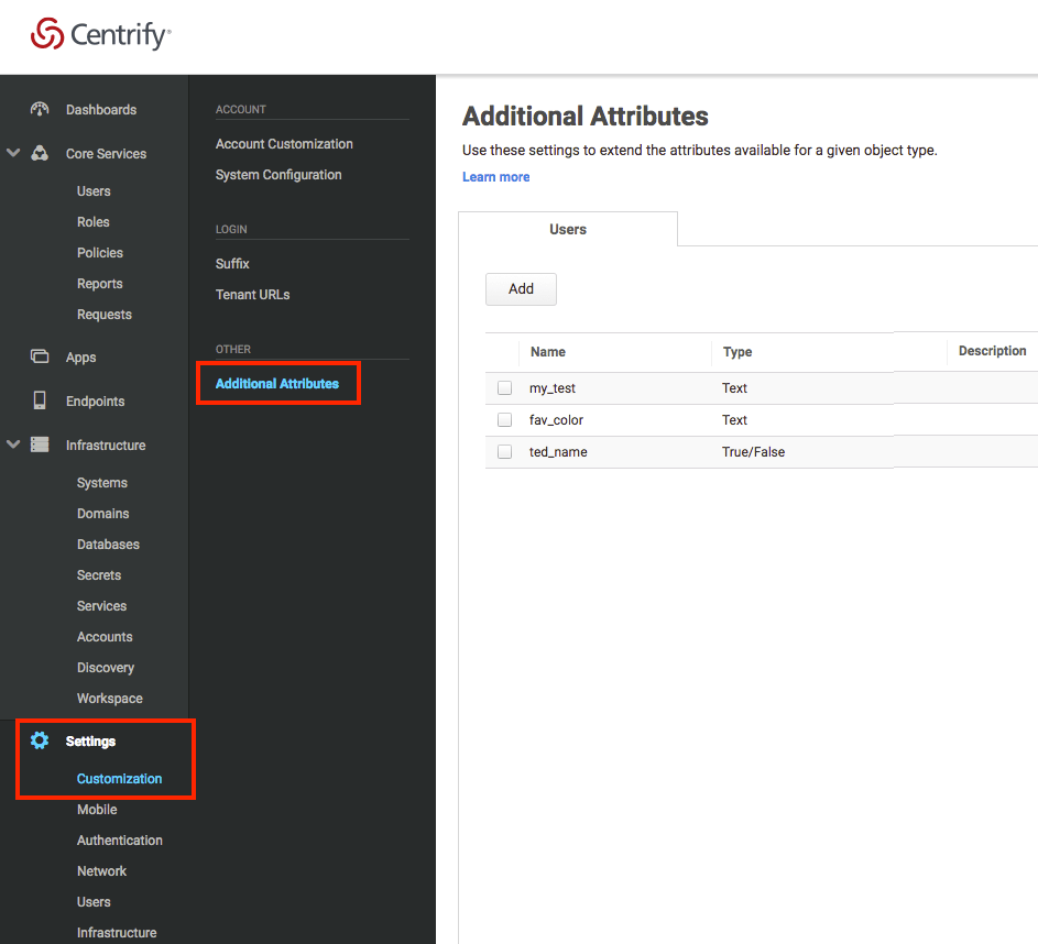 Use Extensible Attributes