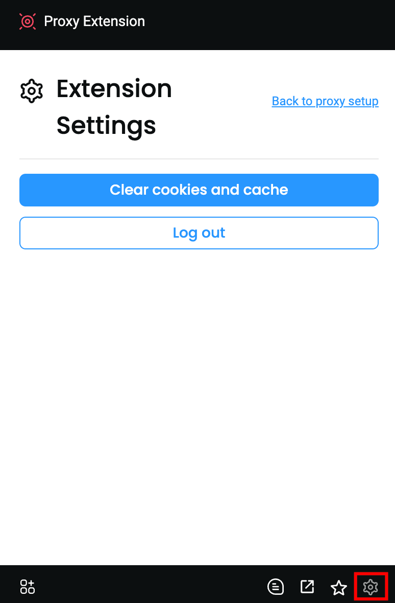 Smartproxy Chrome Extension