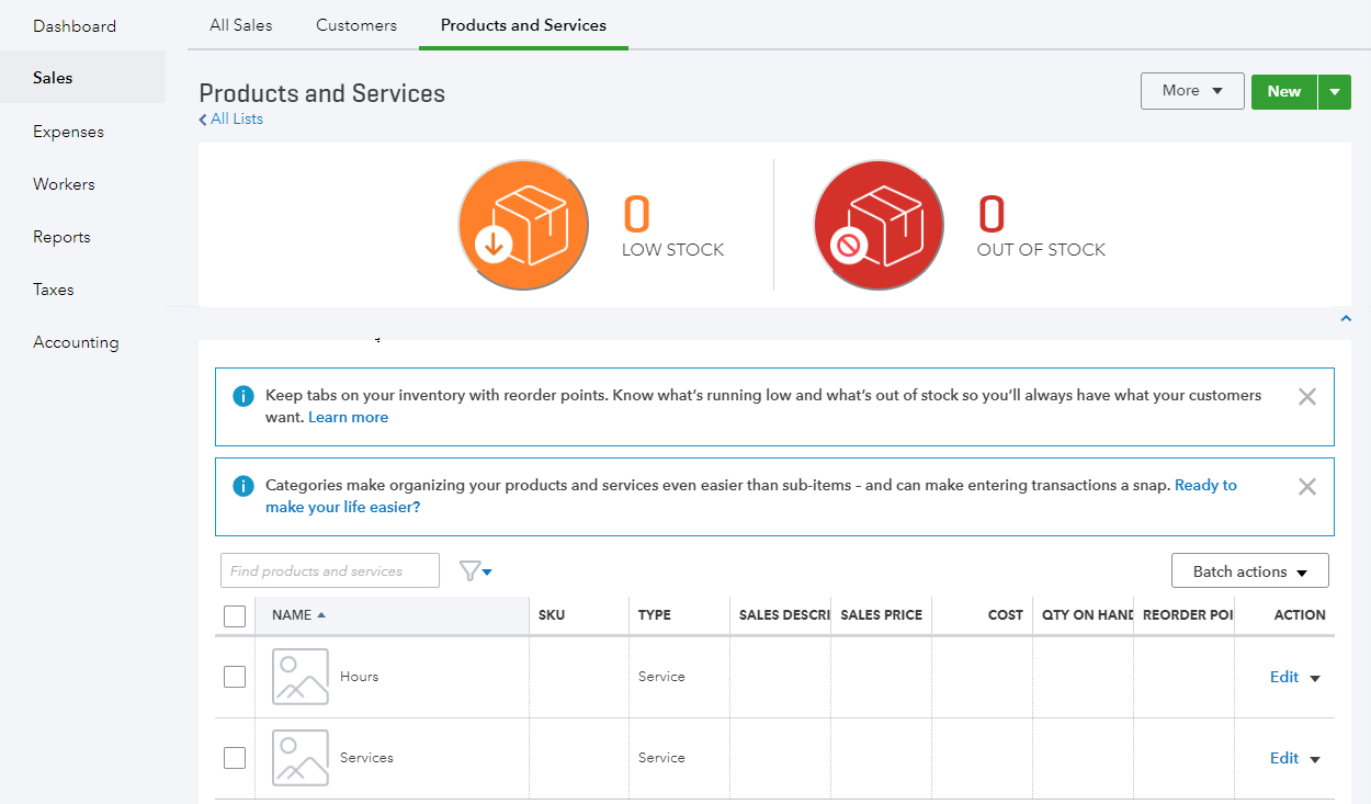 QBO Sandbox Deletion