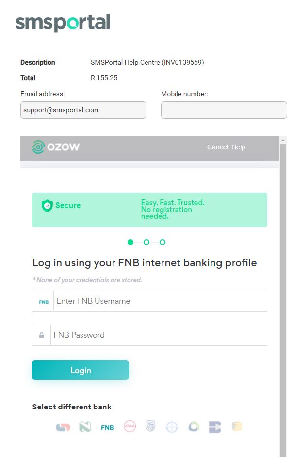 Instant EFT Payments