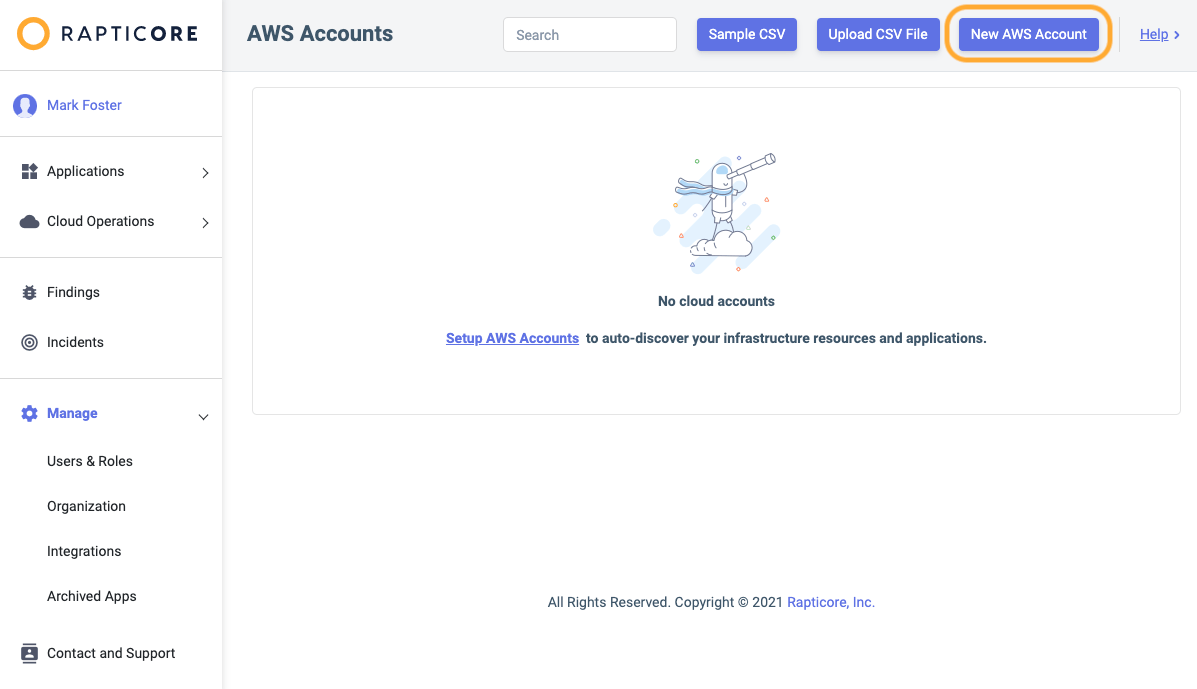 AWS Freemium IAM Role Integration