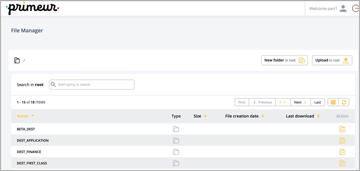 Creating new folders