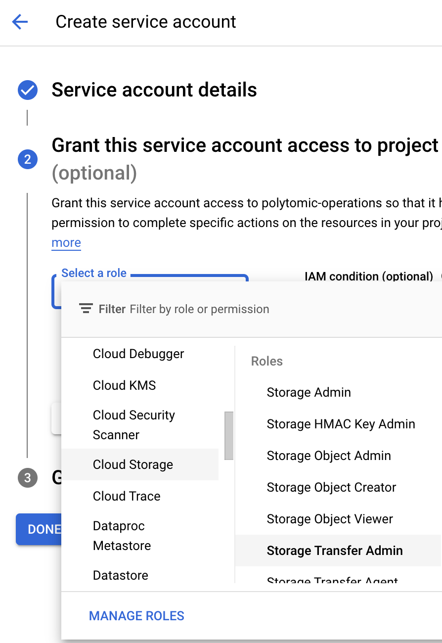 Google Cloud Storage